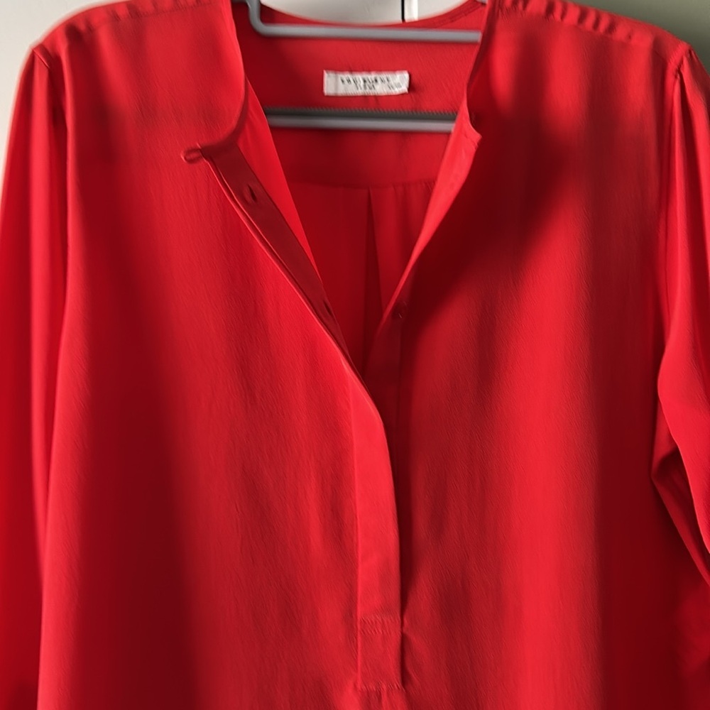 Equipment Femme Sanded Silk Shirt - Picture 5 of 9